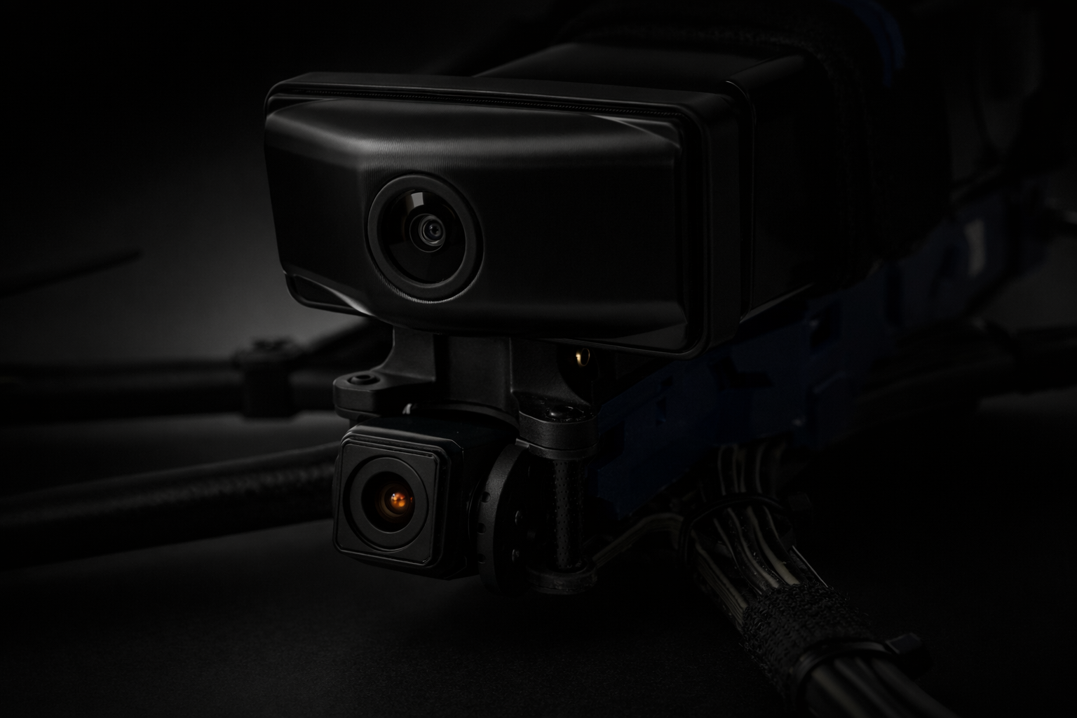 Flying Agents autonomous pod mounted on FPV drone